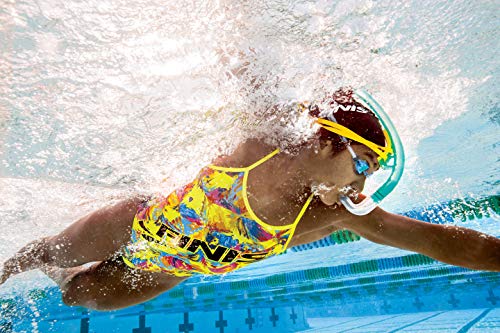 FINIS Stability Snorkel : Speed Yellow Tubo Frontal de Natación, Unisex Adulto, Amarillo, Talla única