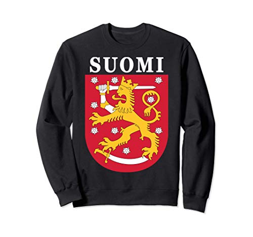 Finnish National Emblem Suomi Sudadera