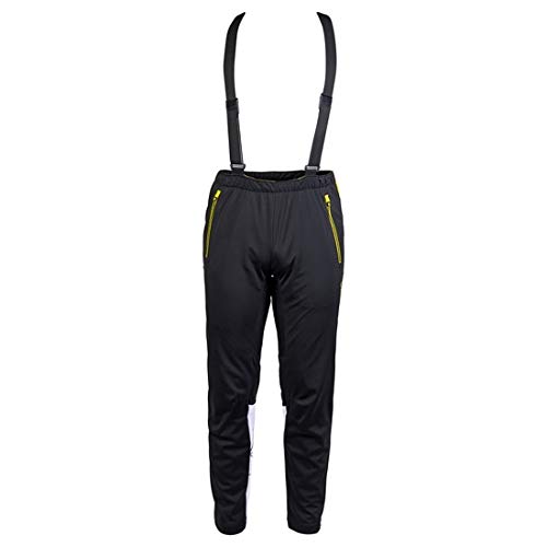 Fischer Sports Pantalones para Hombre WS Light Pant – Austria/WS Light Pant – Austria, Hombre, Pantalones, G80318, Negro, Extra-Small