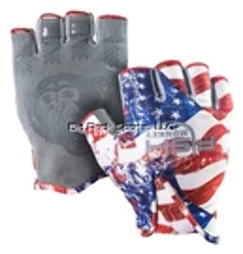 Fish Monkey Gloves Peces guía de Mono Guantes – Guantes, Talla XL, Americana