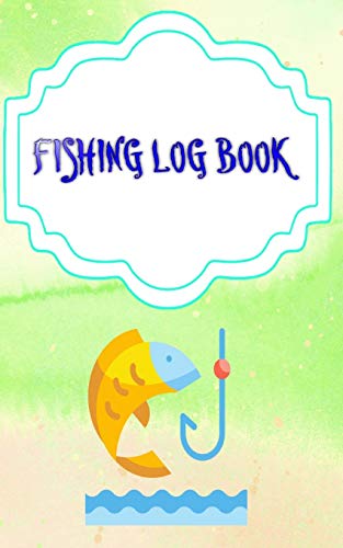 Fishing Log For Kids: Bass Fishing Logan River Cover Matte Size 5 X 8 INCH | Record - All # Tips 110 Page Very Fast Print.
