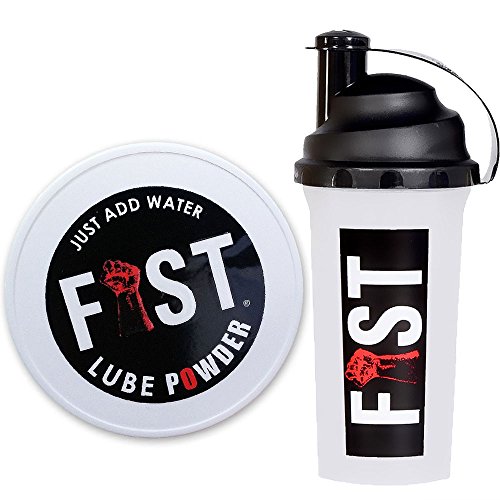 FIST LUBE POWDER + FFF SHAKER - Gel lubricante para fisting de hasta 10 l