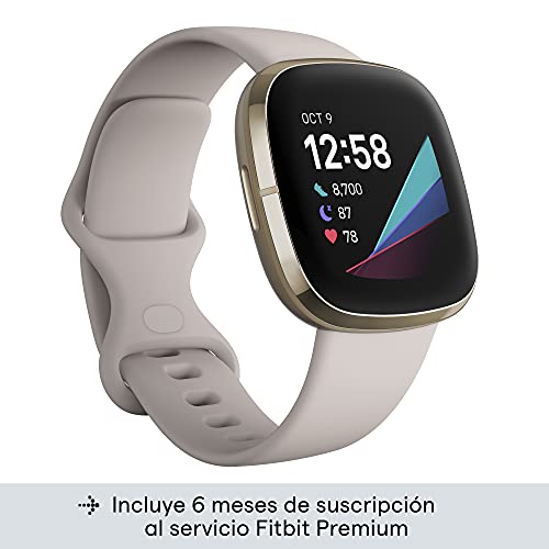 Fitbit Oferta Incluye el Smartwatch Sense con Herramientas de la Salud del corazón, y una Correa Adicional