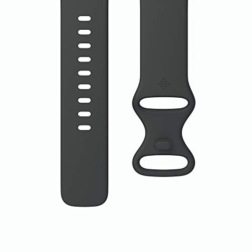 Fitbit Versa 3/Sense Watch Strap, Unisex-Adult, Negro, Small