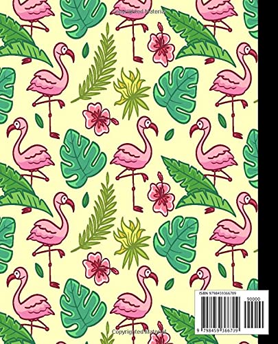Flamingo Composition Notebook: Flamingo Composition Notebook Wide Ruled / Flamingo Composition Notebook For Women , For Girls ,For students , | Back to Scool Gift |