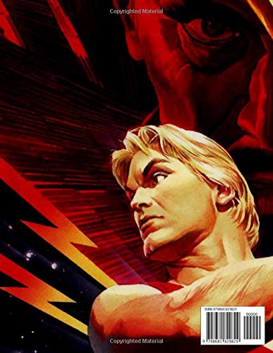 Flash Gordon Dots Lines Swirls Coloring Book: Flash Gordon Awesome An Adult Activity Diagonal Line, Swirls Book (Exclusive Illustrations)