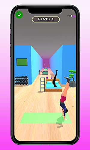 Flex Body Positions Run Rush 3D - Flexible Fit Through Obstacles Yoga Pose Challenge Race Game