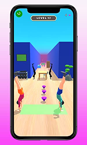 Flex Body Positions Run Rush 3D - Flexible Fit Through Obstacles Yoga Pose Challenge Race Game