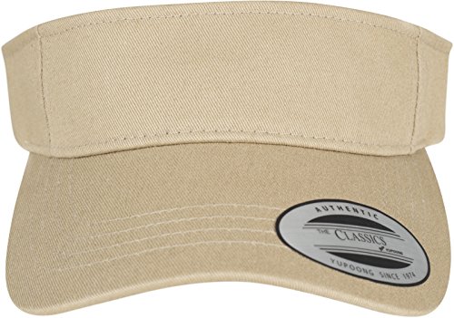 Flexfit Curved Visor Cap Gorra, Unisex adulto, Caqui, Talla única