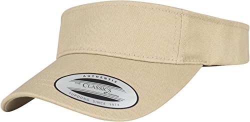 Flexfit Curved Visor Cap Gorra, Unisex adulto, Caqui, Talla única