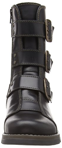 Fly London SCOP110FLY, Botas Estilo Motero Mujer, Negro (Black 000), 38 EU