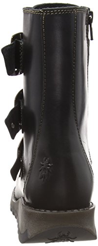 Fly London SCOP110FLY, Botas Estilo Motero Mujer, Negro (Black 000), 38 EU