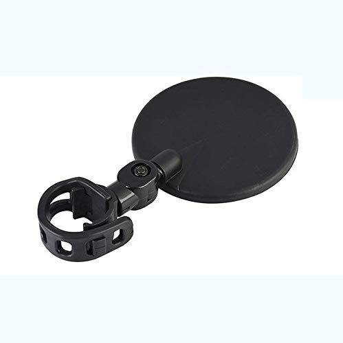 Flycoo 1 par de espejos retrovisores 360 grados ajustables para patinetes eléctricos y bicicletas para Xiaomi M365 Espejo Convexo 75 mm para manillar 15-35 mm (2 unidades)