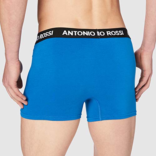 FM London Antonio Rossi Fitted Boxer para Hombre, Amarillo (Bright 06), L, Pack de 12