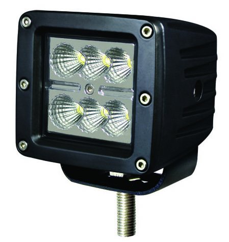 FOCO DE TRABAJO Y CABINA 9-32 V - 6 LED CREE - 24W - IP67-1.500 lumens (1)