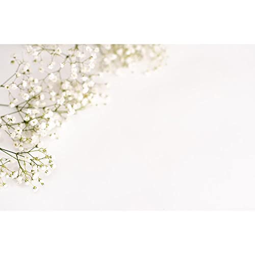 Fondo de fotografía de Vinilo de Fiesta de Boda Flor y tablón de Madera Tema Estudio fotográfico Accesorios de Fondo de fotografía A13 9x6ft / 2.7x1.8m