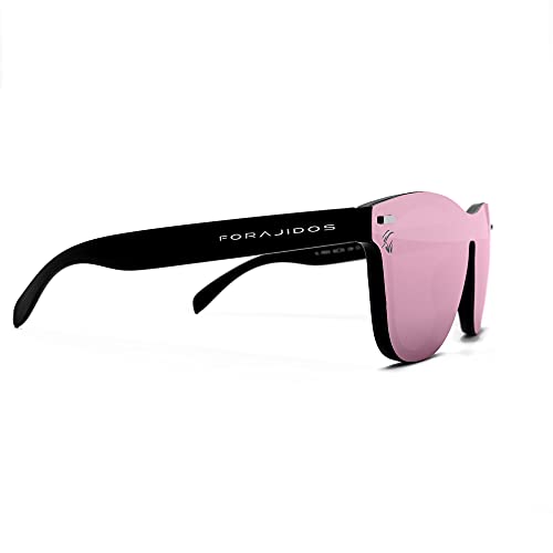 FORAJIDOS Gafas de Sol para Hombre y Mujer, Polarizadas y Protección UV400 (ROSA)