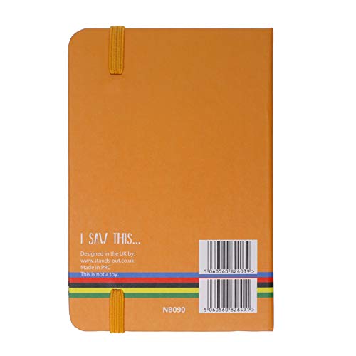 Forget Maps Just Ride Bicycle A6 - Cuaderno con reglas, tapa dura, A6