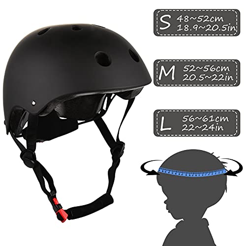 FORMIZON Casco Skate, Casco de Ciclismo para Niños, Casco Infantil Ajustable Resiste al Impacto Ventilación para Ciclismo, Esquí y Deportes Extremos para Niño y Niña