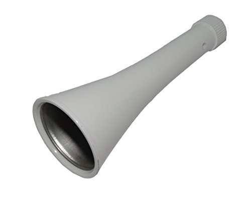 Forum Equipement - Cono para bicicleta (interior de acero inoxidable), color blanco