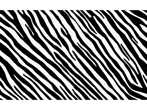 Fotomural Vinilo Pared Estampado Piel Cebras Blanco y Negro | Fotomural para Paredes | Mural | Vinilo Decorativo | Varias Medidas 100 x 70 cm | Decoración comedores, Salones, Habitaciones.