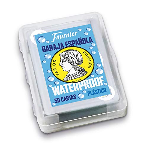 Fournier-Baraja Española de Cartas Waterproof de Plástico para piscina y playa, color no aplica (1045928)