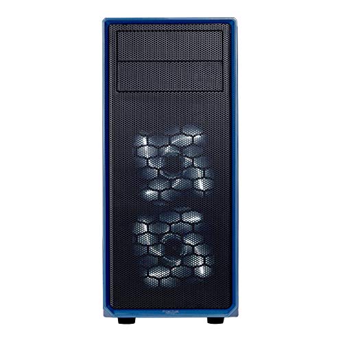 Fractal Design Focus G 2 x Ventiladores Silenciosos USB3 Ventana Panel ATX PC Case – Azul
