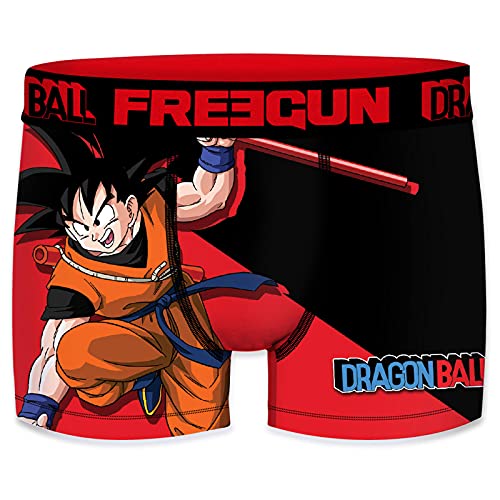 FREEGUN Boxer para hombre Dragon Ball, Goku Db3, M