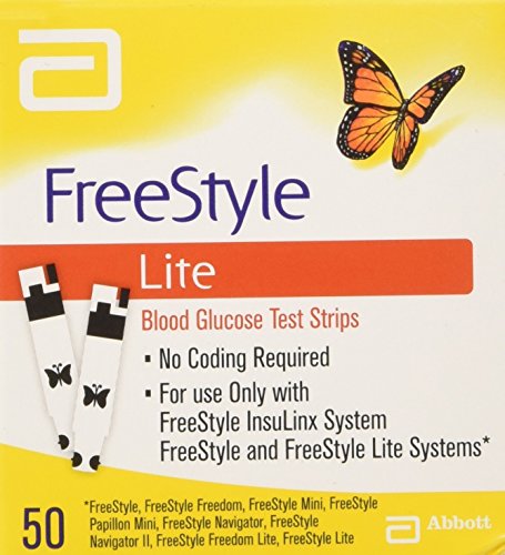 Freestyle Lite Tiras de prueba de glucosa en sangre