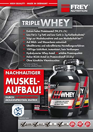 Frey Nutrition Triple Whey, 2300 g Dose (Kirsch-Joghurt)