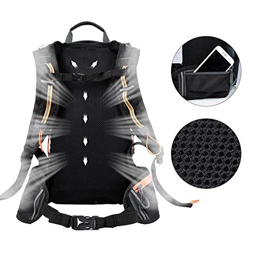 FSSQYLLX Bicycle Backpack Folding Outdoor Sports Road Bike Waterproof Bag Travel Climbing Bags