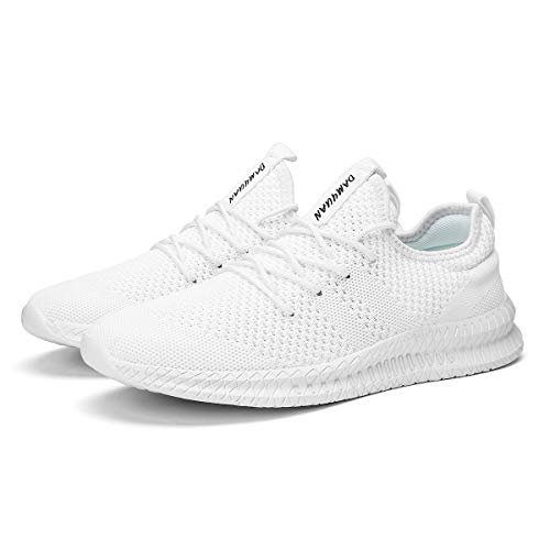 FUJEAK Zapatos para Correr para Hombre Zapatos Casuales Transpirables para Caminar Zapatillas Deportivas Deportivas Zapatillas Deportivas para Gimnasio Tenis Zapatos cómodos y Ligeros