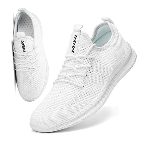 FUJEAK Zapatos para Correr para Hombre Zapatos Casuales Transpirables para Caminar Zapatillas Deportivas Deportivas Zapatillas Deportivas para Gimnasio Tenis Zapatos cómodos y Ligeros