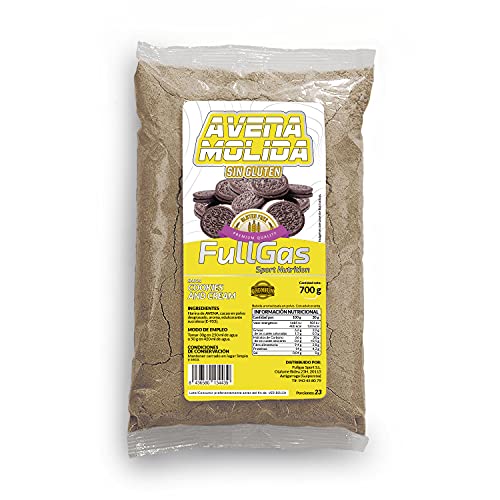 FullGas - AVENA LIBRE DE GLUTEN Cookies and Cream 700g