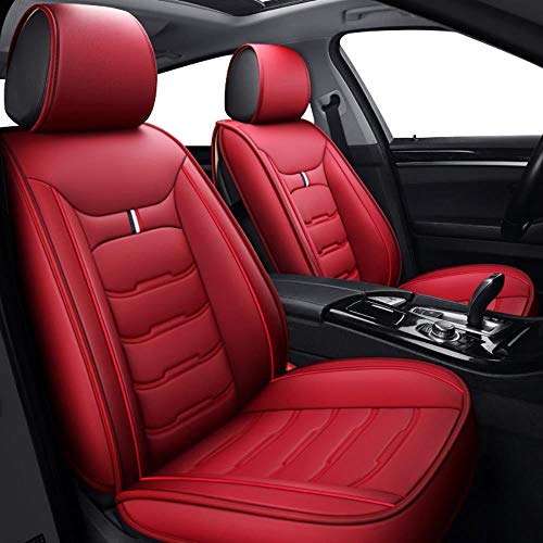 Fundas De Asiento De Coche para Renault Kadjar Koleos Megane II Laguna Latitude Fluence Scenic Captur Talisman Accesorios De Coche, Negro Rojo EstáNdar