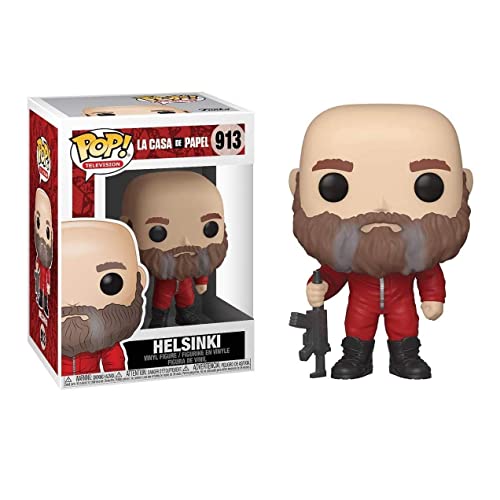 Funko - Pop! TV: La Casa de Papel - Helsinki Figura Coleccionable, Multicolour (44194)