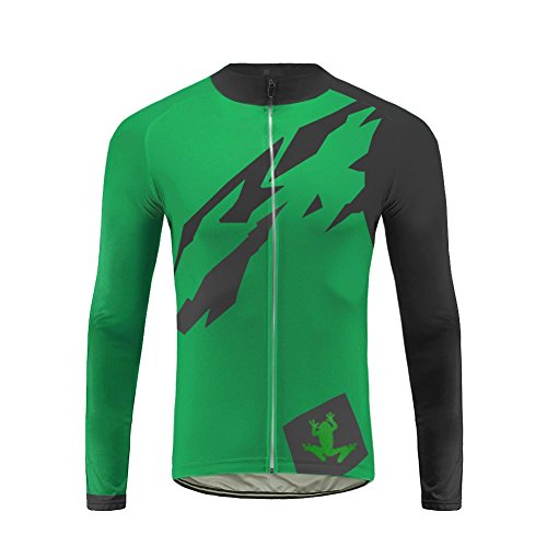 Future Sports Bike Wear Designs - Ropa Ciclismo, Long Pantalones De Langarm-Frühling Ciclismo Bicicleta Jersey con 3D Almohadilla De Gel para Pro Bicicleta Culotte Equipo Ropa Bodies