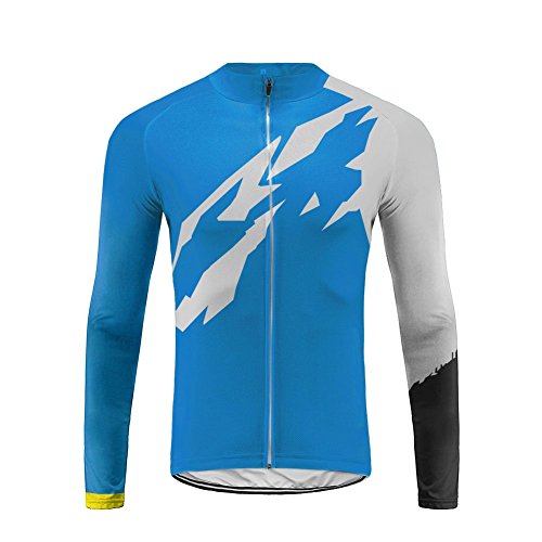 Future Sports Bike Wear Designs - Ropa Ciclismo, Long Pantalones De Langarm-Frühling Ciclismo Bicicleta Jersey con 3D Almohadilla De Gel para Pro Bicicleta Culotte Equipo Ropa Bodies