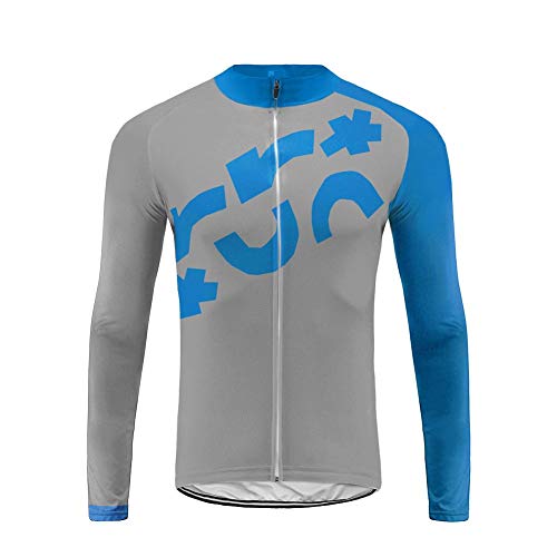 Future Sports Hombre Cycling Jersey Maillot Ciclismo Manga Larga Camiseta de Ciclistas Ropa Ciclismo