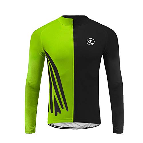 Future Sports Hombre Cycling Jersey Maillot Ciclismo Manga Larga Camiseta de Ciclistas Ropa Ciclismo