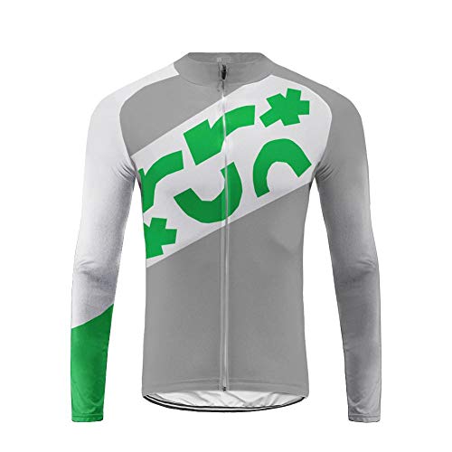 Future Sports Hombre Cycling Jersey Maillot Ciclismo Manga Larga Camiseta de Ciclistas Ropa Ciclismo