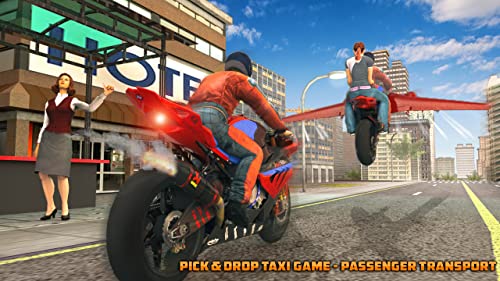 Futurista Flying Bike Taxi Racing Simulator