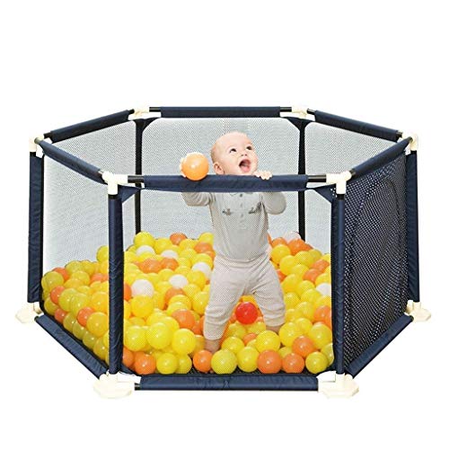 FWZJ Corralitos para bebés Valla para Juegos para niños Valla para Gatear Valla para niños pequeños Valla de Seguridad para niños Juguete para Piscina de Bolas para el hogar con 200 Bol