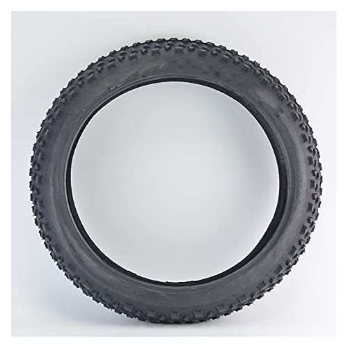FXDC Y - Neumático de bicicleta de 20 pulgadas 4.0 para moto de nieve, rueda delantera para playa, bicicleta de montaña, color negro