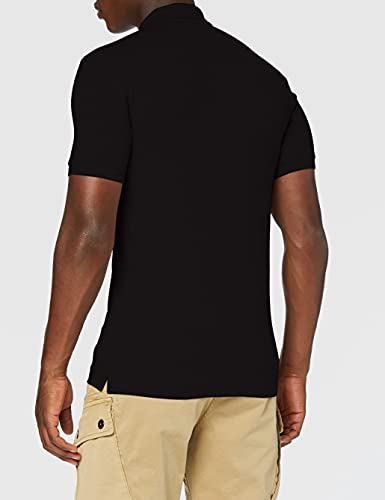 G-STAR RAW Dunda Slim Polo S/s, dk black 6484, Large para Hombre