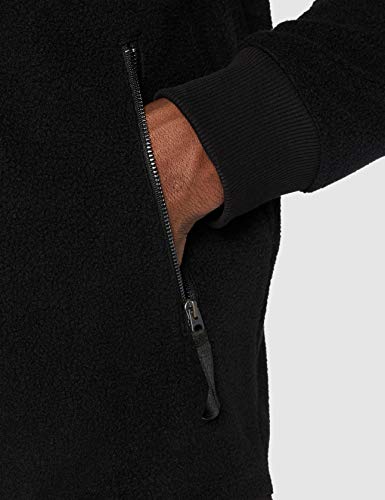 G-STAR RAW Tech Fleece Zip Thru Jersey de Punto, dk Negro C473-6484, Large para Hombre