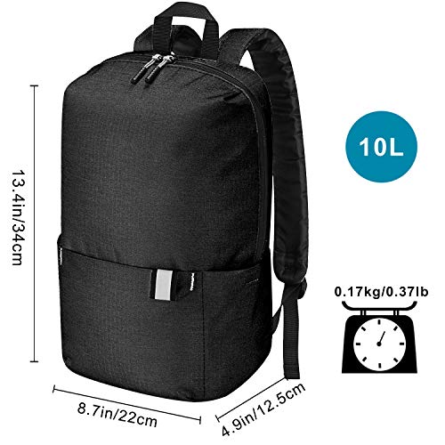 G4Free 10L Mochila Ligera Mochila Pequeña Mochila Multipropósito Mochila para Caminar Mochila Mini Mochilas para Adultos Adolescentes