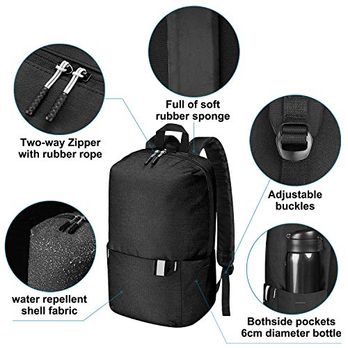 G4Free 10L Mochila Ligera Mochila Pequeña Mochila Multipropósito Mochila para Caminar Mochila Mini Mochilas para Adultos Adolescentes