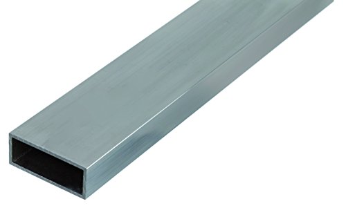 GAH-ALBERTS 471705 Tubo Rectangular, Aluminio, 1000 x 50 x 20 mm