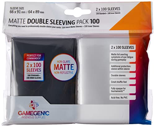 GAMEGEN!C Matte Double Sleeving Pack (100), GGS10110ML